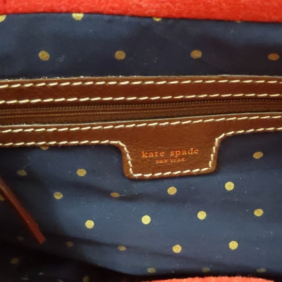 Kate Spade Red Wool Handbag - Picture 9 of 10